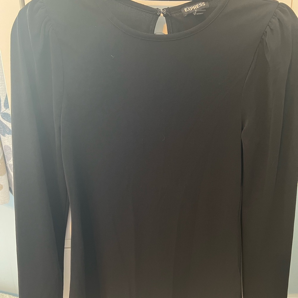 Express Elegant Black Dress